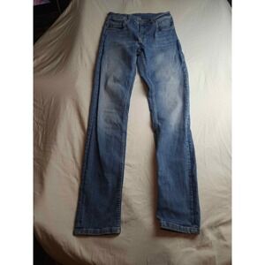 Mustang Sissy Slim S&P Blue Denim Jeans Womens 28/34 Medium Wash Slim Fit